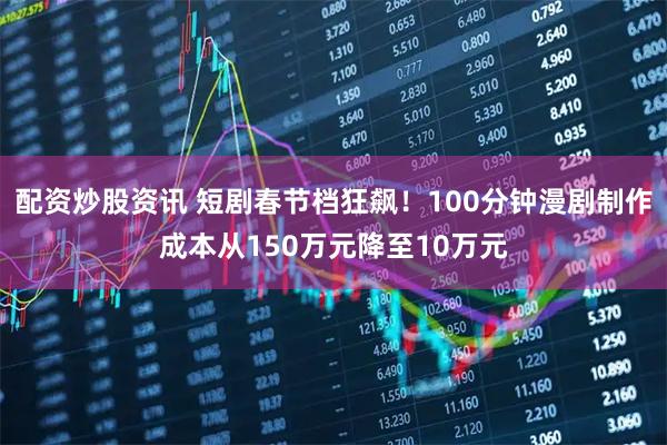 配资炒股资讯 短剧春节档狂飙！100分钟漫剧制作成本从150万元降至10万元