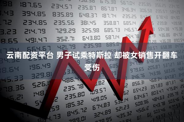 云南配资平台 男子试乘特斯拉 却被女销售开翻车受伤